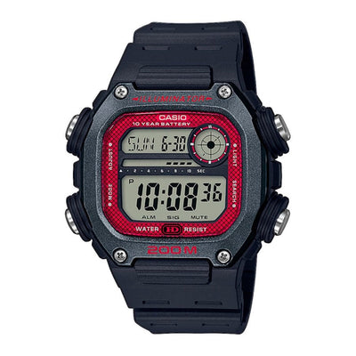 Reloj Casio Deportivo DW-291H-1BV Digital Negro