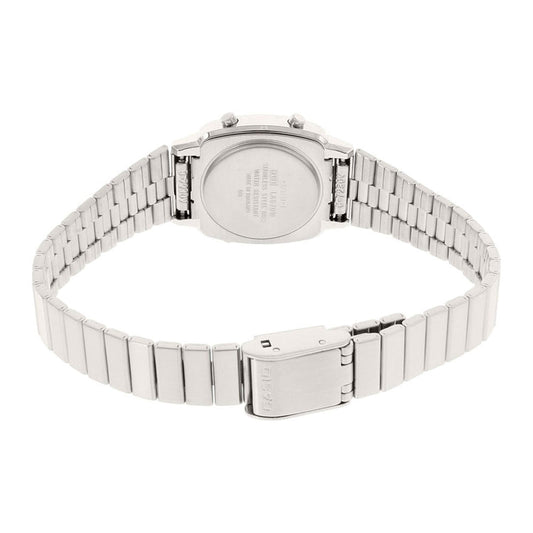 Reloj Casio Vintage LA-670WA-7 Digital Mujer Plateado