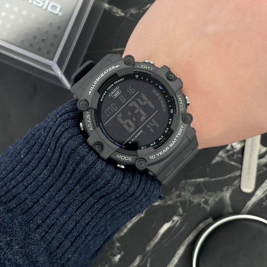 Reloj Casio Deportivo AE-1500WH-8BVDF Pantalla Negativa Negro/Azul