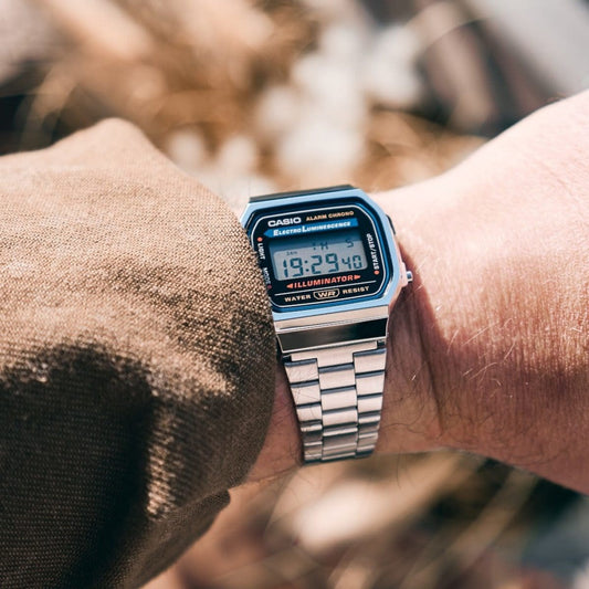 Reloj Casio Vintage A-168WA-1WDF Digital Unisex Acero Inoxidable