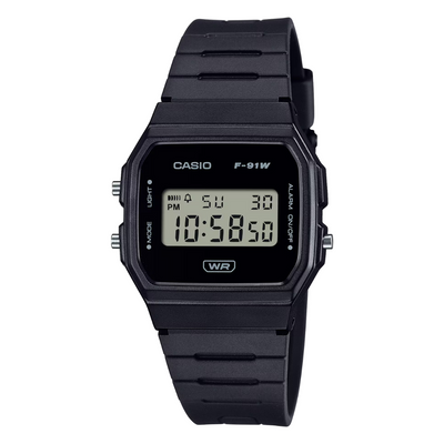 Reloj Casio Vintage F-91WB-1A Digital Negro
