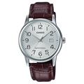 Reloj Casio Análogo MTP-V002L-7B2 Clásico Marrón/plateada