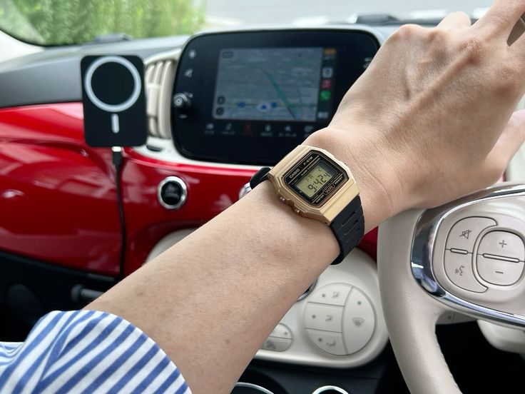 Reloj Casio Vintage F-91WM-9A Dorado/Negro