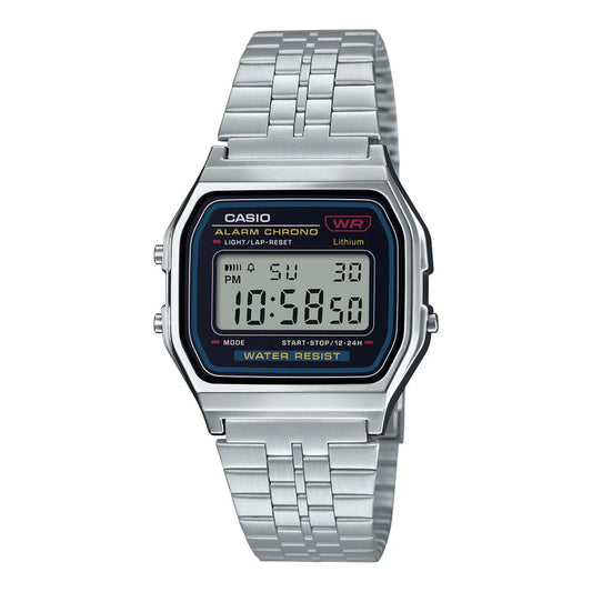 Reloj Casio Vintage A-159WA-1 Digital Unisex Acero Inoxidable