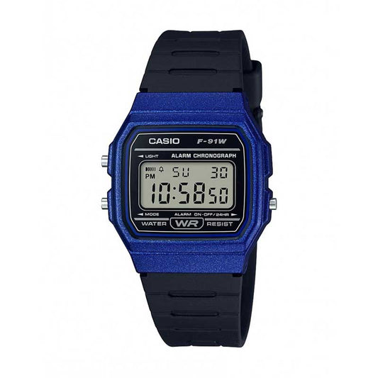Reloj Casio Vintage F-91WM-2A Digital Rojo/Negro