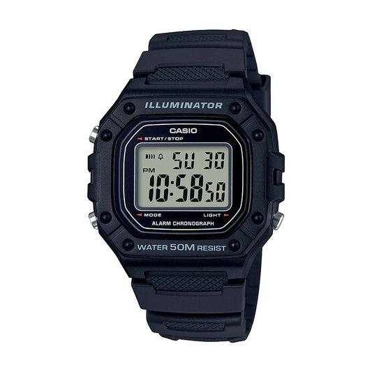 Reloj Casio Vintage W-218H-1AV Digital Negro