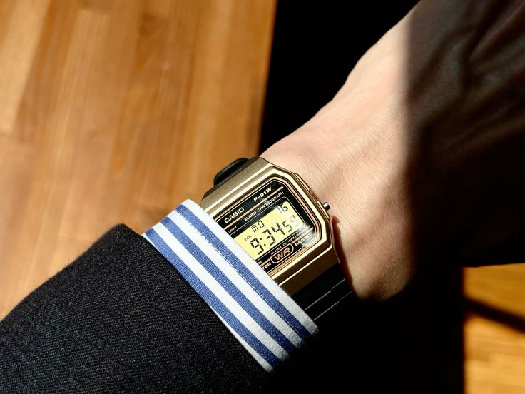 Reloj Casio Vintage F-91WM-9A Dorado/Negro