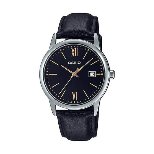 Reloj Casio Análogo MTP-V002L-1B3 Clásico Negro